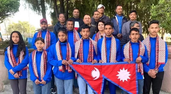 एथलेटिक्स टिम बंगलादेश प्रस्थान