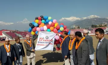 Minister Poudel underscores sports for discipline