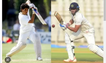 सचिन तेन्दुलकरका छोरा अर्जुनले रणजी ट्रफीको डेब्युमै बनाए शतक