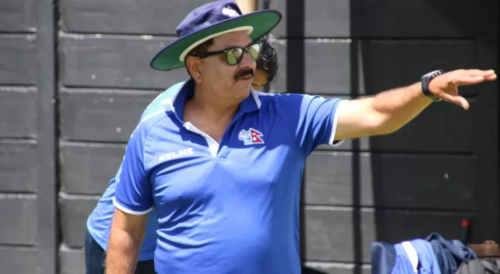 क्यानद्धारा राष्ट्रिय क्रिकेट टोलीका मुख्य प्रशिक्षक प्रभाकरको राजीनामा स्विकृत