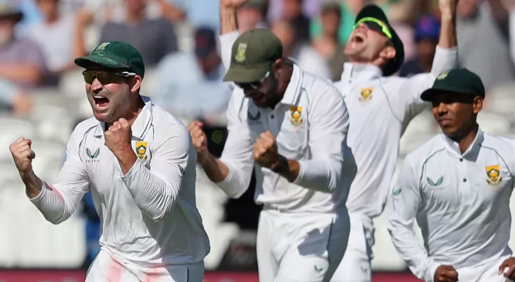 बिस्ब्रेन टेस्ट : पहिलो इनिङ्समा दक्षिण अफ्रिका १५२ रनमै रोकियो
