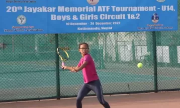 एटीएफ यु–१४ टेनिस : दोहोरो स्वर्ण सहित शिभाली च्याम्पियन