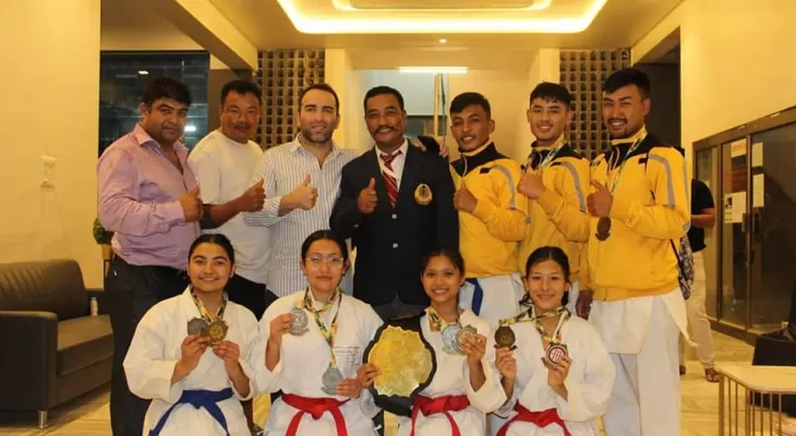 अन्तर्राष्ट्रिय कराते च्याम्पियनशिपमा नेपाललाई १० स्वर्ण