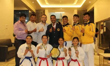 अन्तर्राष्ट्रिय कराते च्याम्पियनशिपमा नेपाललाई १० स्वर्ण