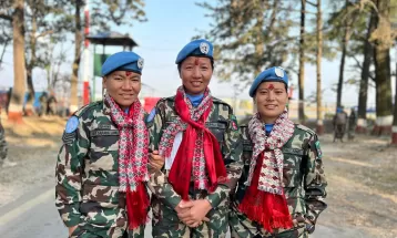 महिला फुटबल टोलीका पूर्वसदस्यद्वय दीपा राई र पुनम जर्घामगर सुडान प्रस्थान