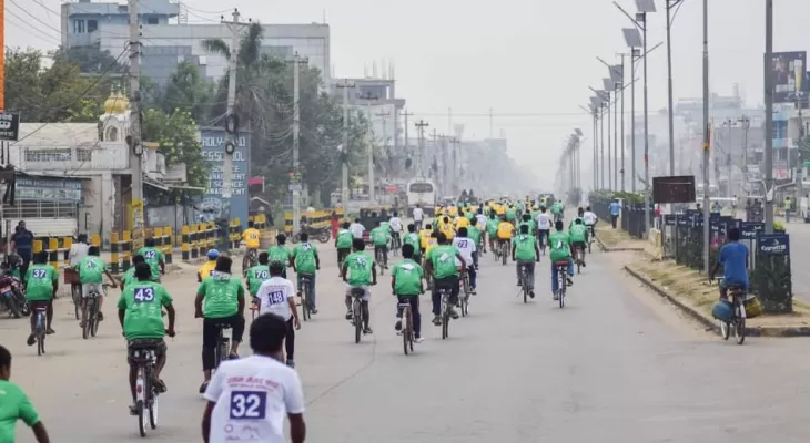 पोखरामा बुधबार दोश्रो मेयर कप साइकल दौड