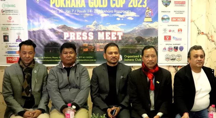 आहा रारा पोखरा गोल्डकपको तयारी पूरा