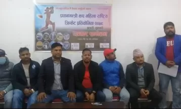 इटहरीमा प्रधानमन्त्री कप महिला राष्ट्रिय क्रिकेट प्रतियोगिता हुने