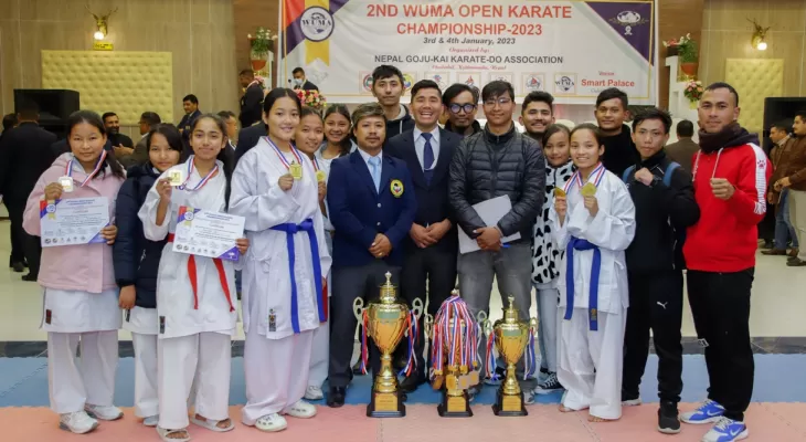 दोस्रो उमा राष्ट्रिय करातेमा सुनील र नीमा सर्वोत्कृष्ट