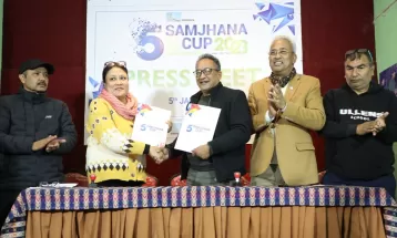 पाँचौं सम्झना कप अन्तर्राष्ट्रिय टेबलटेनिस प्रतियोगिता हुने