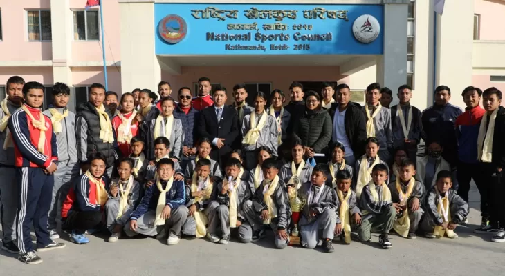 टिम च्याम्पियन सोतोकान कराते टोलीलाई सदस्य–सचिवको बधाइ