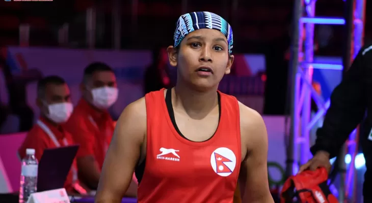 Boxer Tamang wins silver in U-22 Boxing Championship