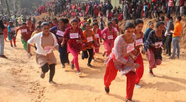 खेल पर्यटन बढाउन झिल्टुङ क्रसकन्ट्री दौड