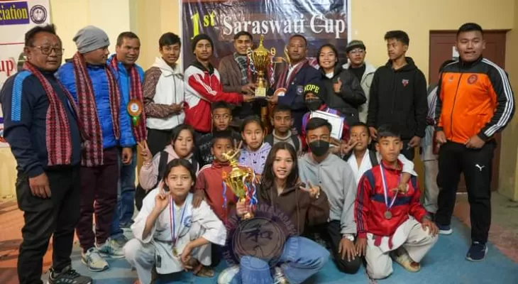 सरस्वती कराते कपको उपाधी इचङुनारायण र ब्रह्मास्मीलाई