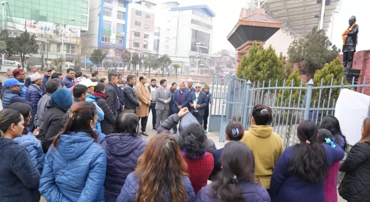 शहीद दिवसका अवसरमा राखेपद्धारा श्रद्धाञ्जली कार्यक्रम