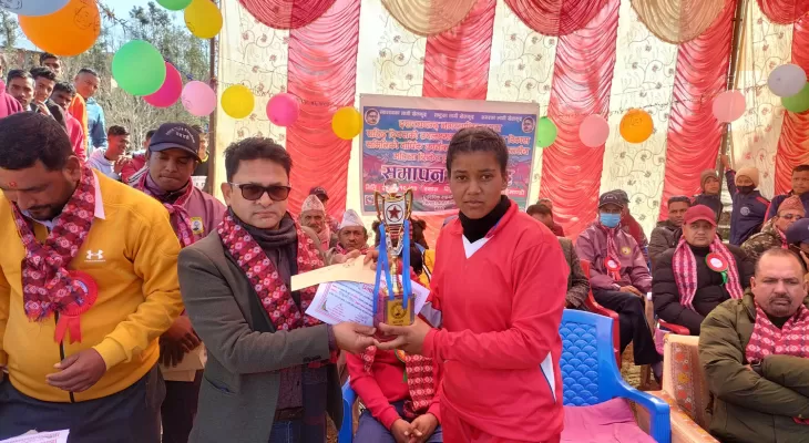 महिला टि–२० क्रिकेट प्रतियोगिताको उपाधि देहिमाडौँलाई