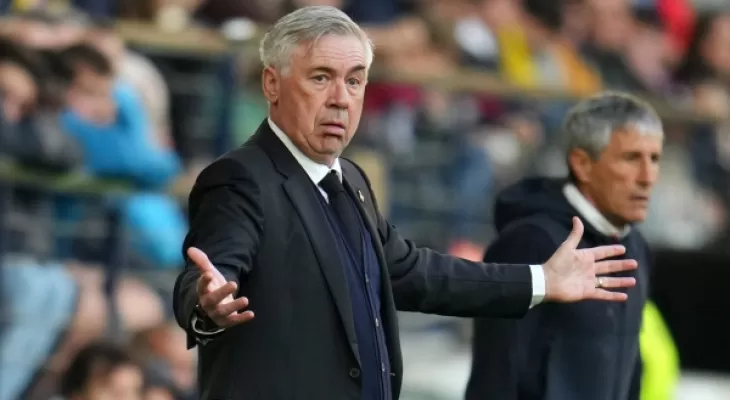 फुटबल समय ‘सीमाभन्दा बढी’ भइरहेको प्रशिक्षक एन्सेलोट्टीको भनाइ