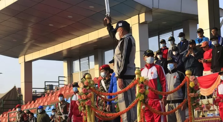 प्रधानसेनापति खुला दौड प्रतियोगिता सुरु