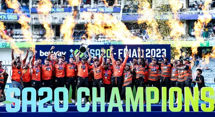 दक्षिण अफ्रिका टी–२० लिगको उपाधि सनराइजर्स इस्टर्न क्यापलाई