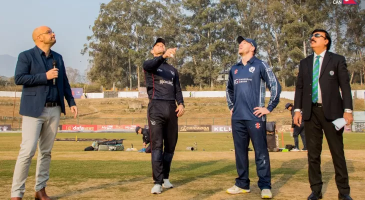 आइसिसी विश्वकप लिग–२ : नामिबिया र स्कटल्याण्ड भिड्दै