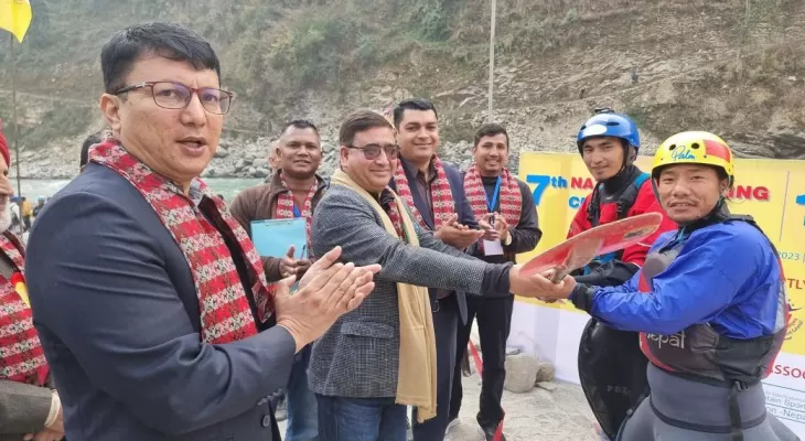 राफ्टिङ र कायाकको राष्ट्रिय प्रतियोगिता शुरु