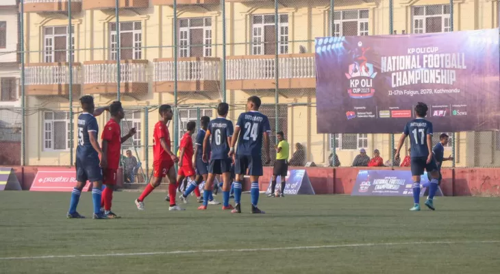 सातदोबाटो युथ क्लब केपी ओली कप फुटबलको सेमिफाइनलमा