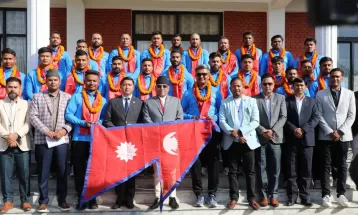 राष्ट्रिय क्रिकेट टोलीको बिदाइ