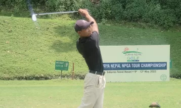 सूर्य नेपाल वेस्टर्न ओपन गल्फको दोस्रो दिन सुवास शीर्षस्थानमा
