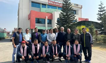 टेबलटेनिस टोली भारत जाँदै