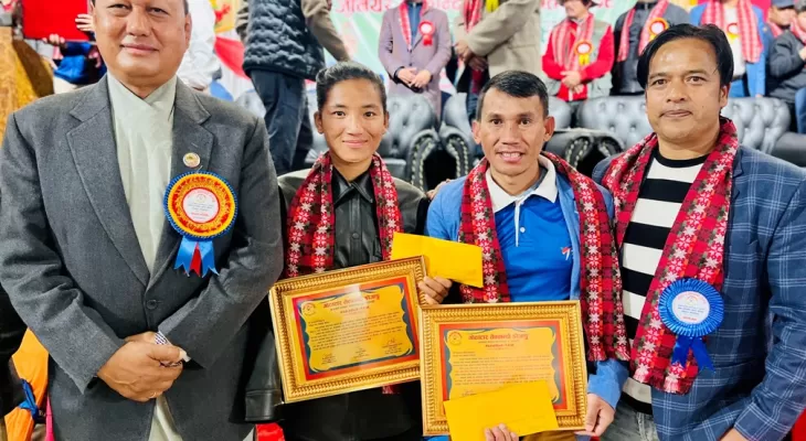 सिर्जना र कविराज सम्मानित