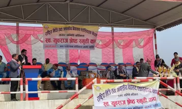 स्व. युवराज श्रेष्ठ स्मृति खेलको उपाधि स्वर्णिम पाठशालालाई