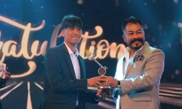 मनिष डाँगीले जिते उत्कृष्ट युवा खेलाडीको अवार्ड