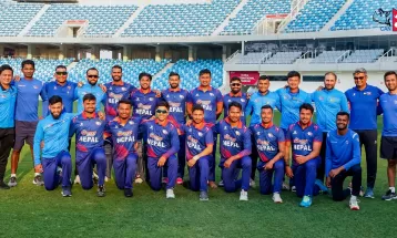 नेपाली क्रिकेट टोली स्वदेश फर्कियो