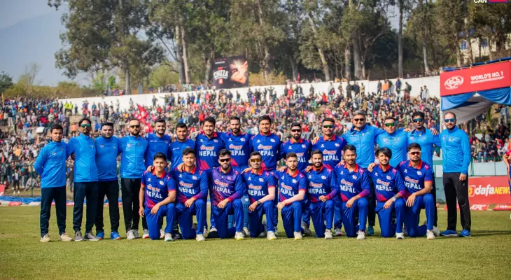 क्रिकेट खेलाडीलाई पोखरामा सम्मान