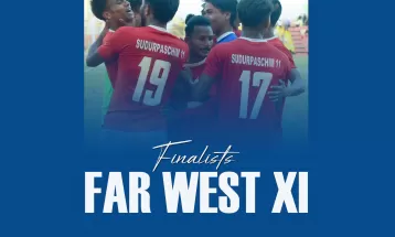 तिलोत्तमा गोल्डकप : थ्री स्टारलाई हराउँदै सुदूरपश्चिम ११ फाइनलमा