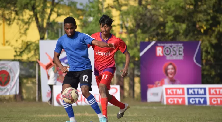 खप्तड गोल्डकप : एभिनर सेमिफाइनलमा