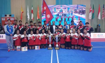 एसियाली खोखो च्याम्पियनशिपमा नेपाल भारतसँग पराजित