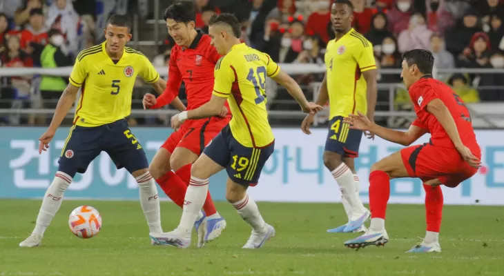 मैत्रीपूर्ण खेलमा दक्षिण कोरिया कोलम्बियासँग बराबरीमा रोकियो