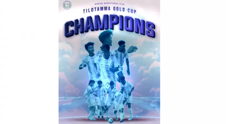 तिलोत्तमा गोल्डकपको उपाधि मनाङ मस्याङ्दीलाई