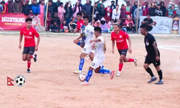 भोजपुर गोल्डकप : ट्राइबेकरमा भारतलाई हराउँदै मोरङ विजयी