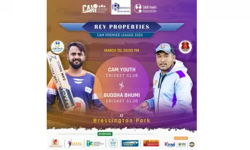 क्याम प्रिमियर लिगः बुद्धभूमि क्रिकेट क्लब विजयी