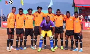 साविक विजेता रुपन्देहीलाई हराउँदै क्यामरुन भोजपुर गोल्डकपको फाइनलमा