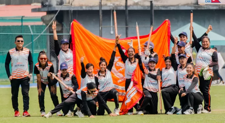 APF wins title of Lalitpur Mayor Women's Championship