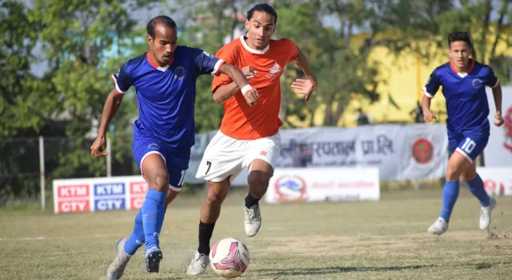 खप्तड गोल्डकप : आयोजक सुदूरपश्चिम–११ थ्रीस्टारसँग पराजित