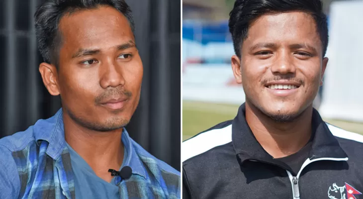 Cricketers Rajbanshi, Kandel honoured in Biratnagar