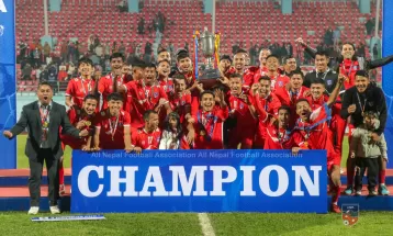 Nepal wins Prime Minister three Nations football championship