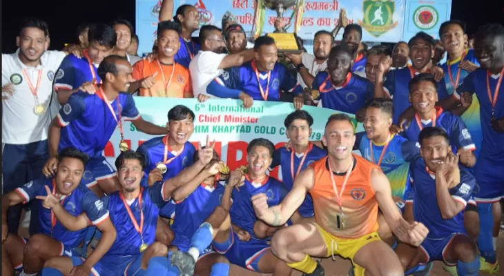 खप्तड गोल्डकपको उपाधि थ्री स्टारलाई