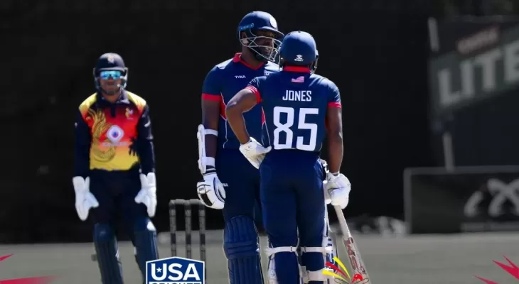 विश्वकप छनोट प्लेअफ : युएसएले पिएनजीलाई दियो २ सय ३६ रनको लक्ष्य