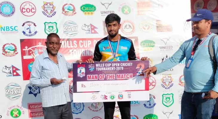 मिल्स टि– २० क्रिकेट : दिल्ली र काठमाण्डौं क्रिकेट क्लब विजयी