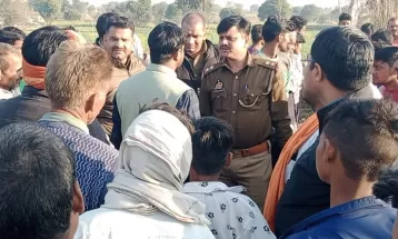 अम्पायरले नो बल दिएपछि खेलाडीद्धारा चक्कु प्रहार